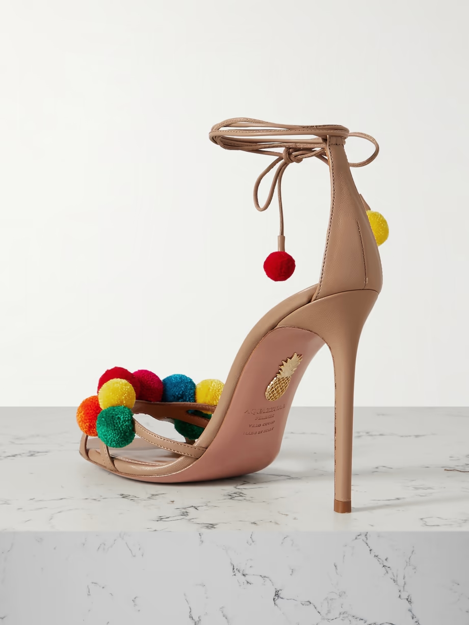 Fiesta 105 embellished leather sandals Fiesta 105 embellished leather sandals