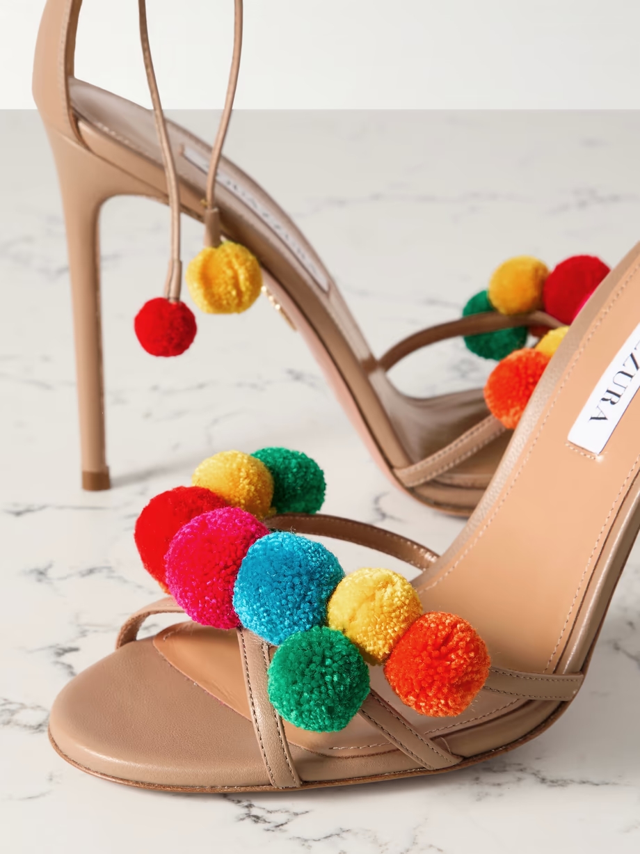 Fiesta 105 embellished leather sandals Fiesta 105 embellished leather sandals