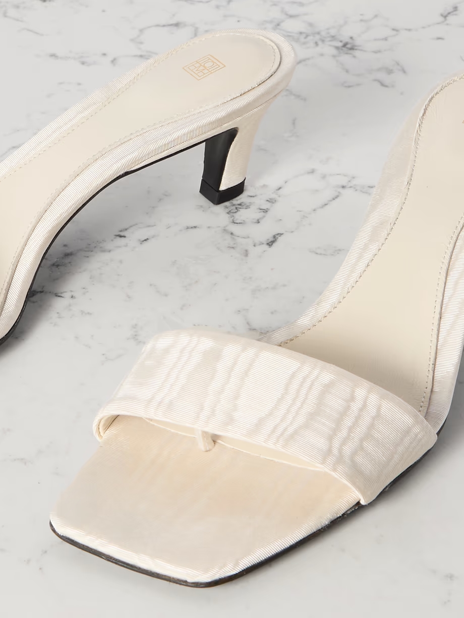 Moire mules Moire mules