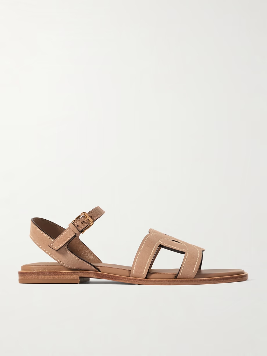 Kate cutout suede sandals Kate cutout suede sandals