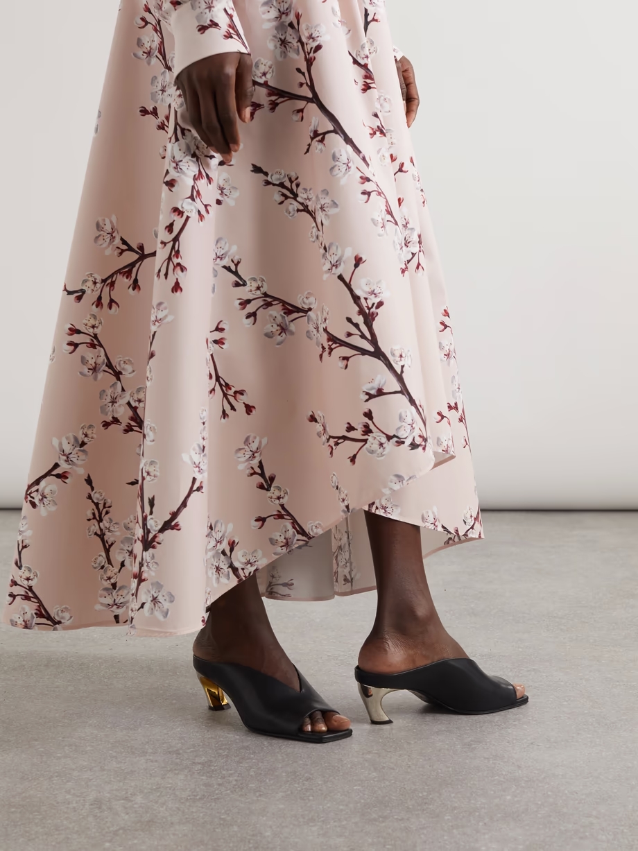 Armadillo leather mules Armadillo leather mules