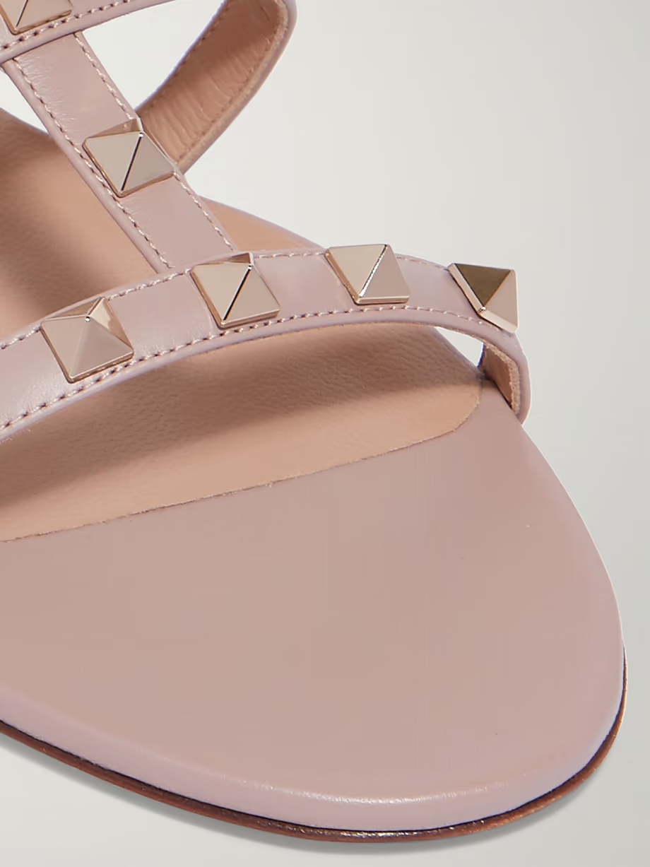 Rockstud leather sandals Rockstud leather sandals