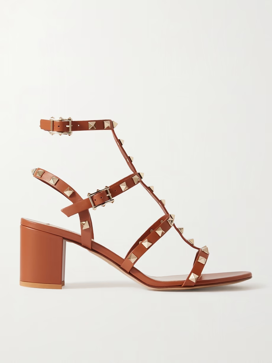 Rockstud 55 leather sandals Rockstud 55 leather sandals