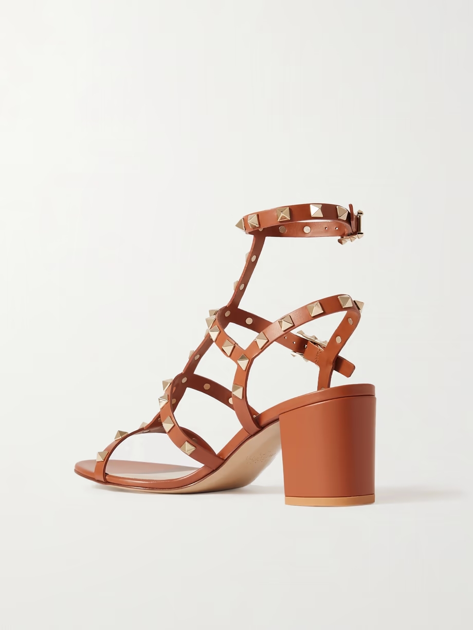 Rockstud 55 leather sandals Rockstud 55 leather sandals