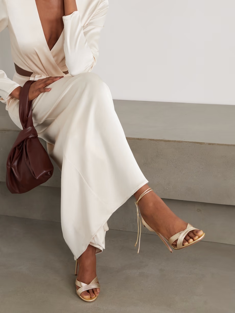 Ari 105 metallic leather sandals Ari 105 metallic leather sandals