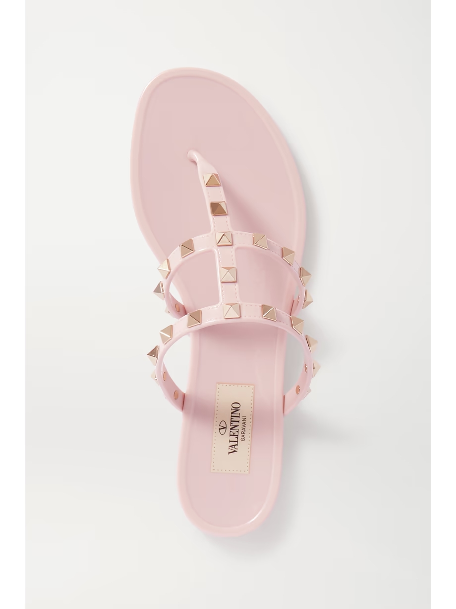 Valentino Garavani Rockstud rubber sandals Valentino Garavani Rockstud rubber sandals