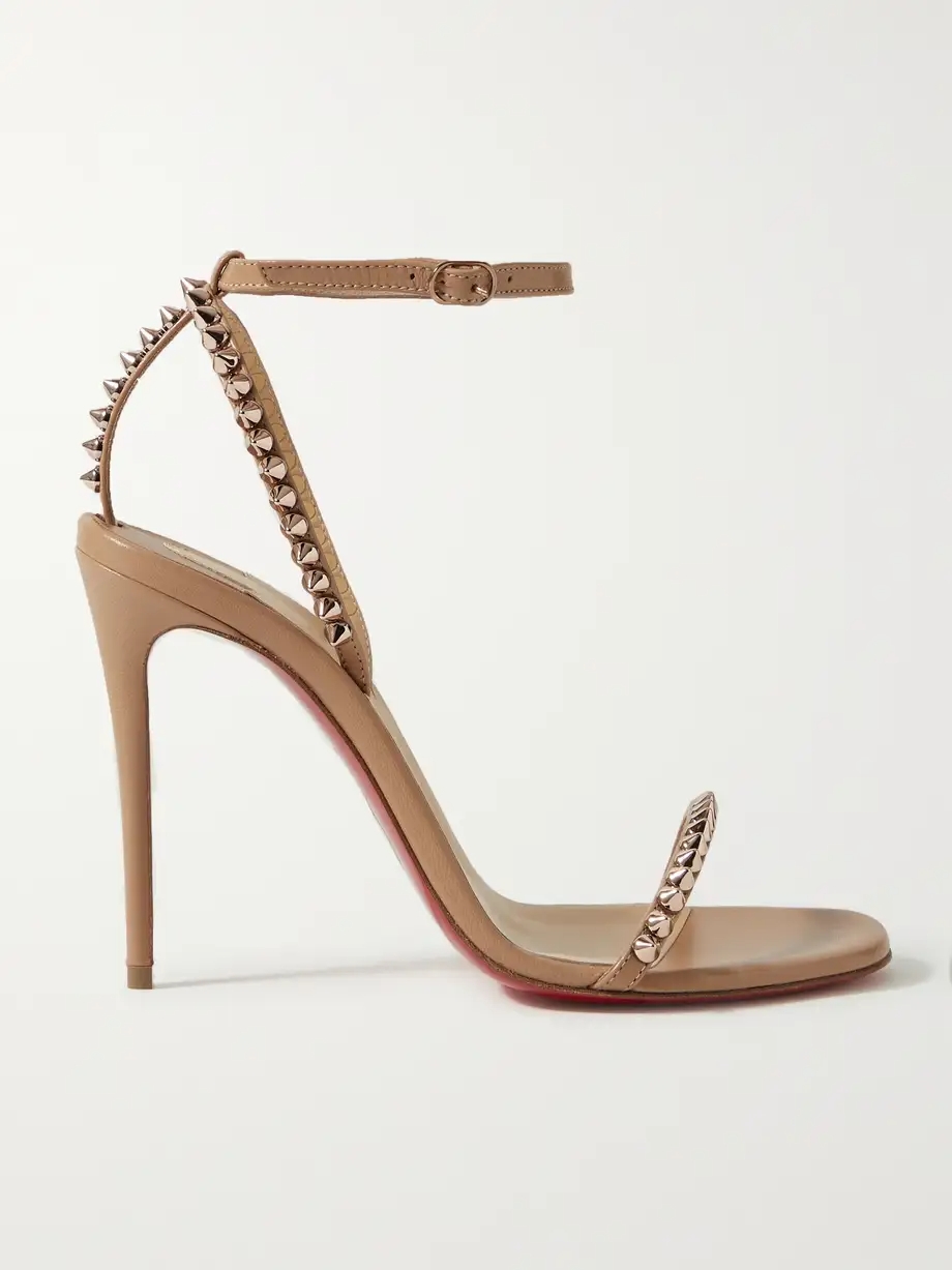 So Me 100 studded leather sandals So Me 100 studded leather sandals