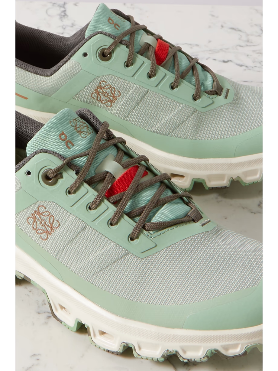 + On Cloudventure recycled-canvas and mesh sneakers + On Cloudventure recycled-canvas and mesh sneakers