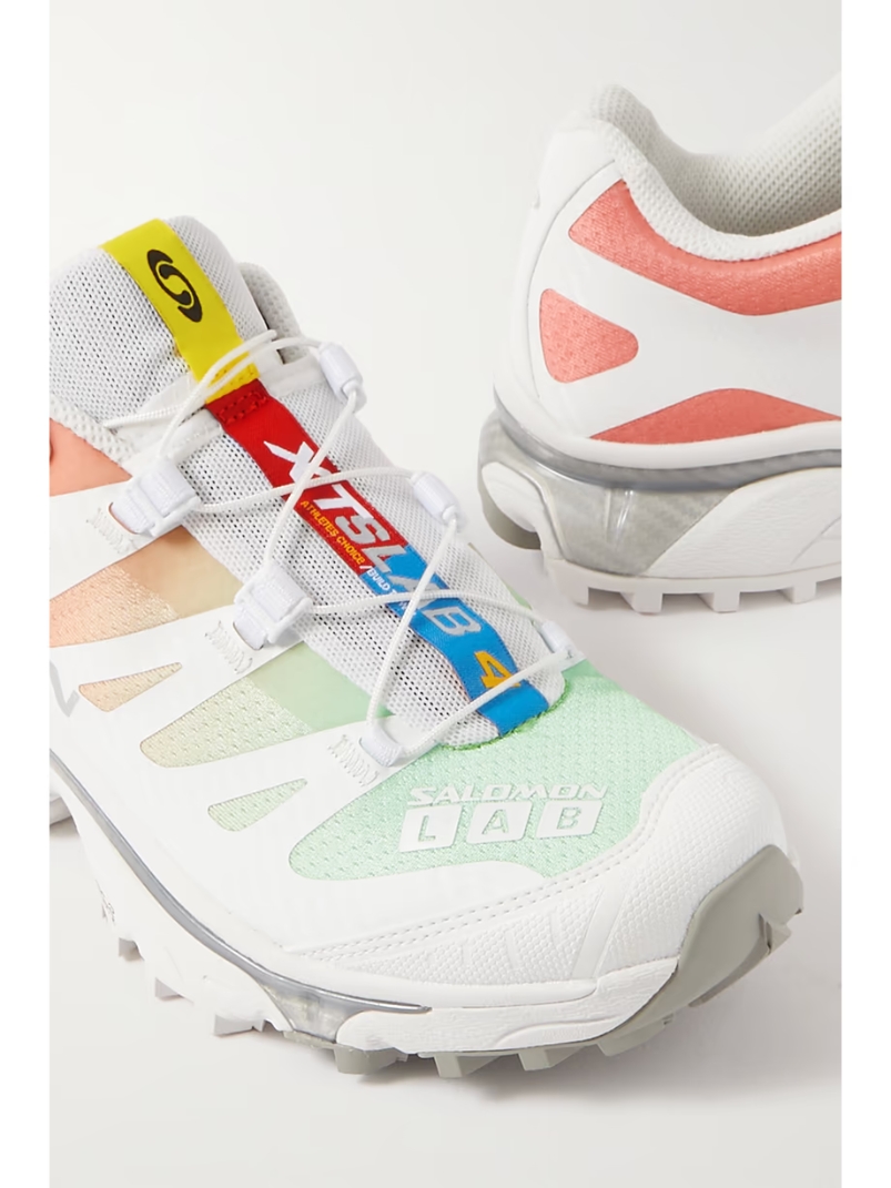 XT-4 OG rubber-trimmed mesh sneakers XT-4 OG rubber-trimmed mesh sneakers