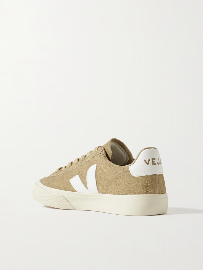 Campo leather-trimmed suede sneakers Campo leather-trimmed suede sneakers