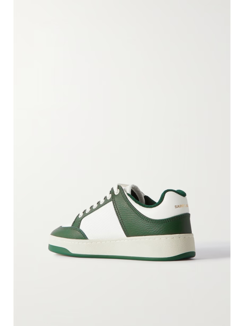 SL61 logo-print leather sneakers SL61 logo-print leather sneakers