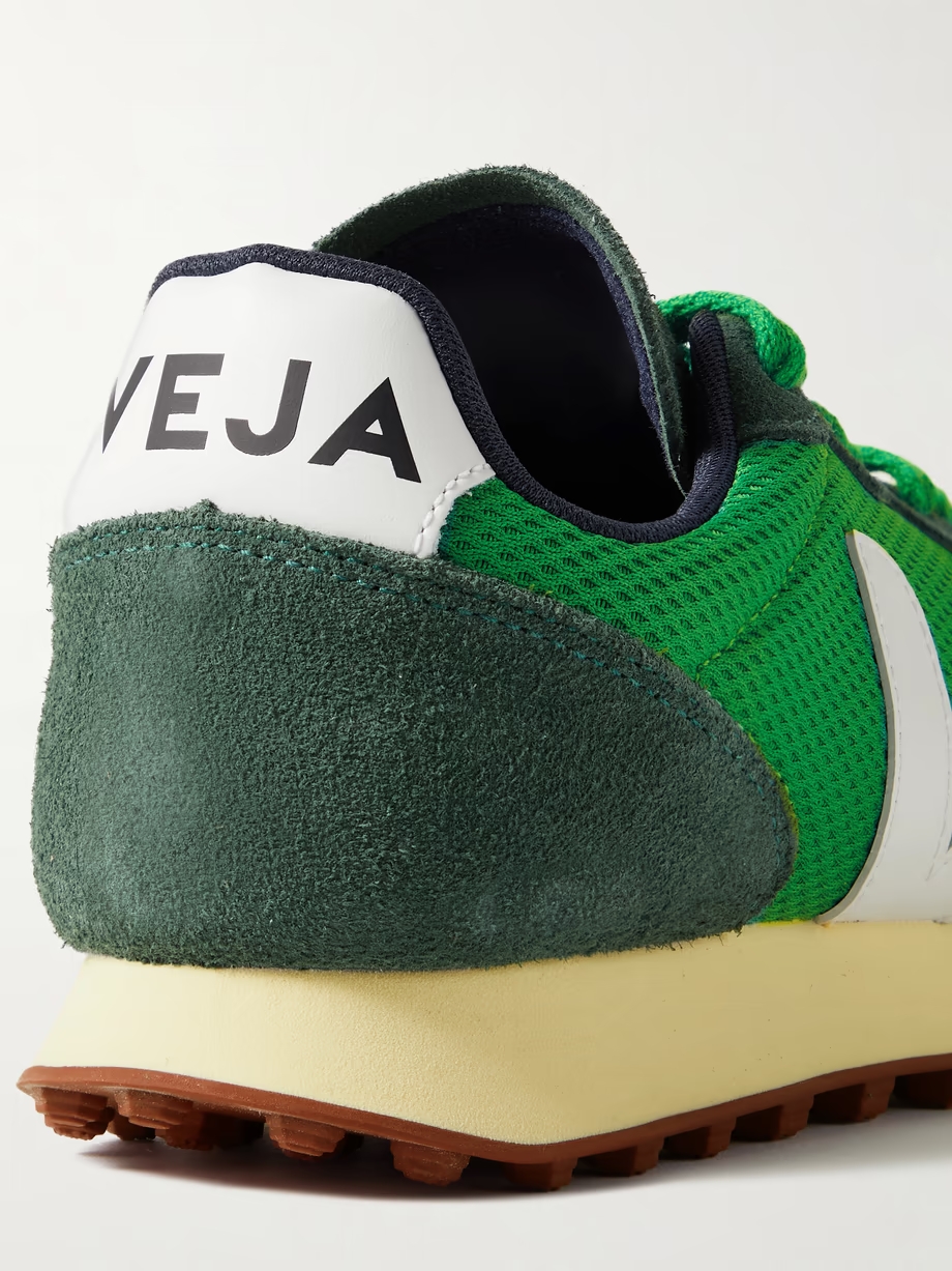 Rio Branco leather-trimmed suede and Alveomesh sneakers Rio Branco leather-trimmed suede and Alveomesh sneakers