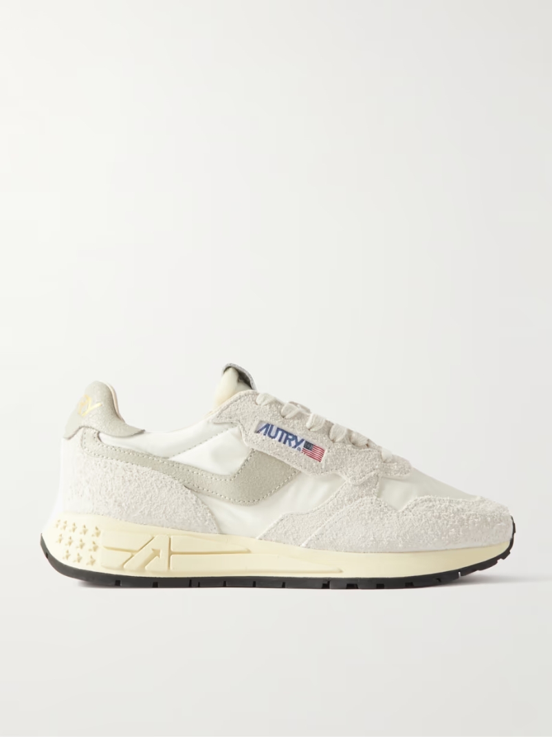 Reelwind Low suede and shell sneakers Reelwind Low suede and shell sneakers