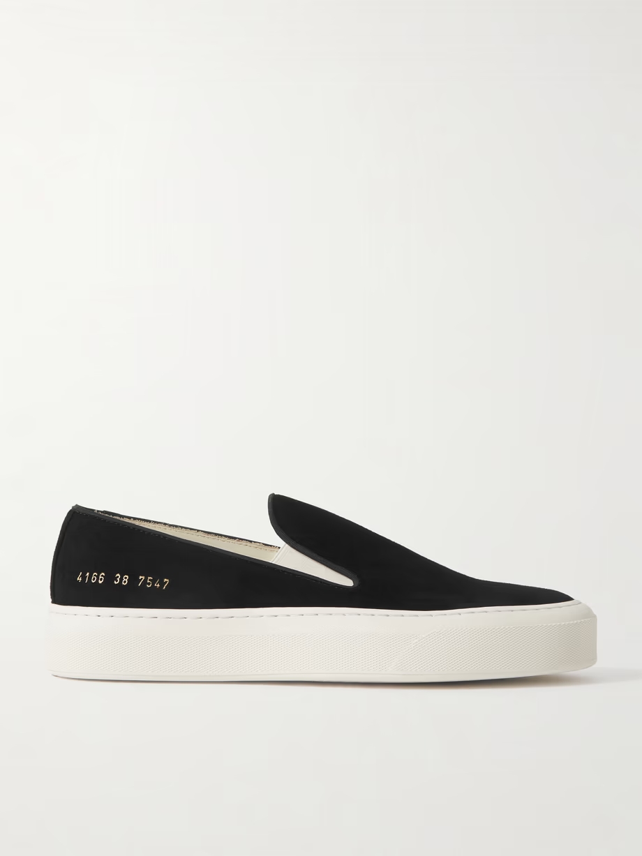 Suede slip-on sneakers Suede slip-on sneakers