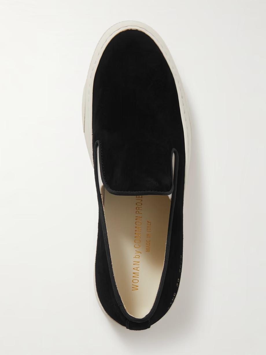 Suede slip-on sneakers Suede slip-on sneakers