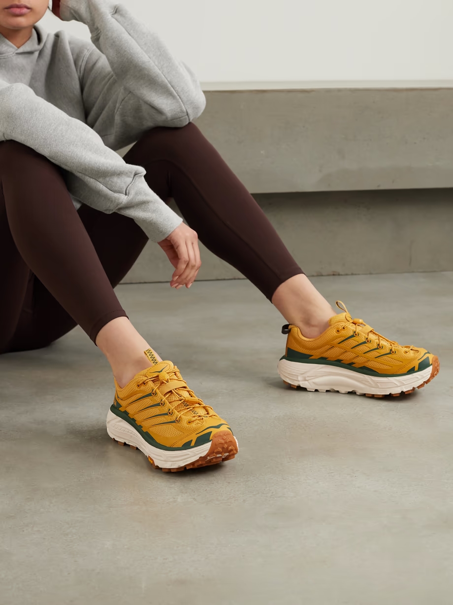 Mafate Three2 rubber-trimmed mesh sneakers Mafate Three2 rubber-trimmed mesh sneakers