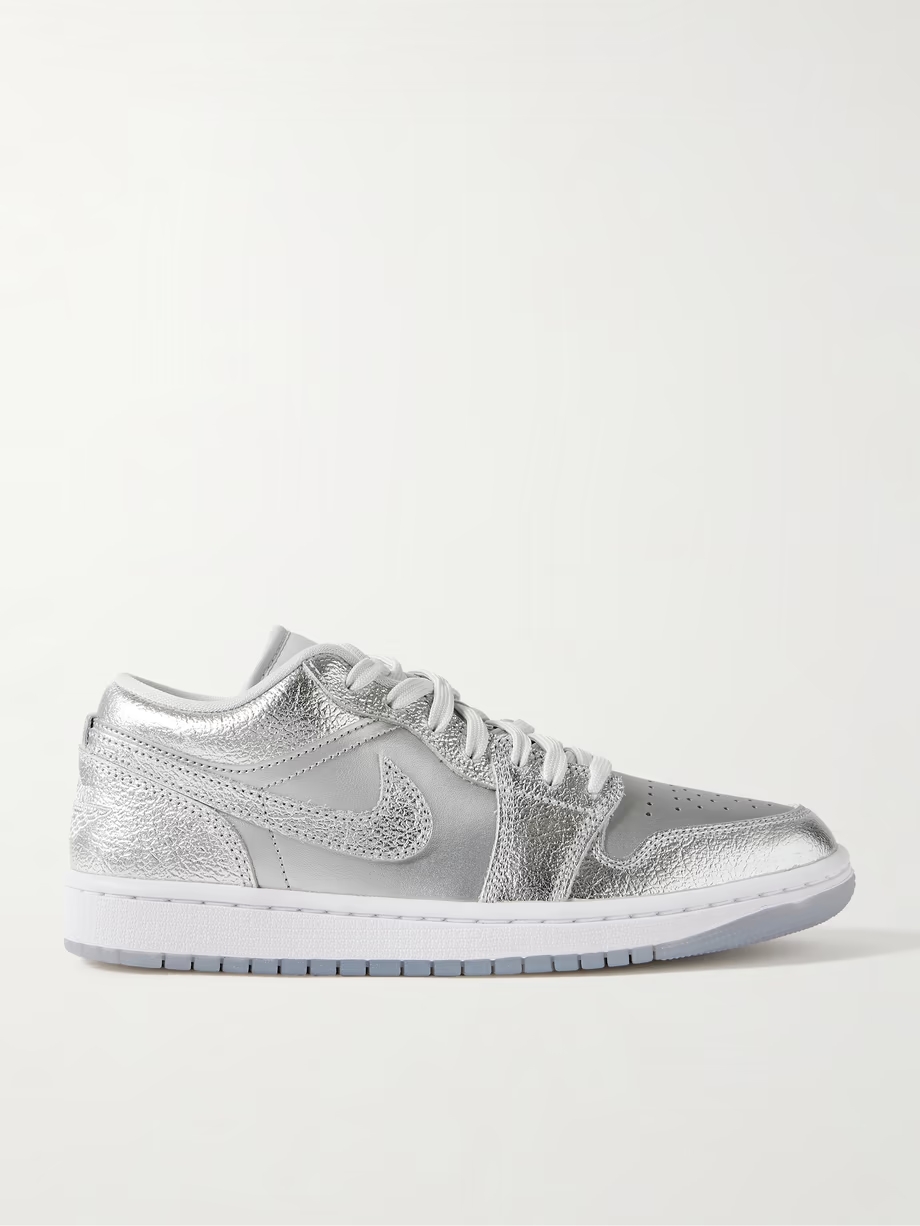 Air Jordan 1 Low metallic leather sneakers Air Jordan 1 Low metallic leather sneakers