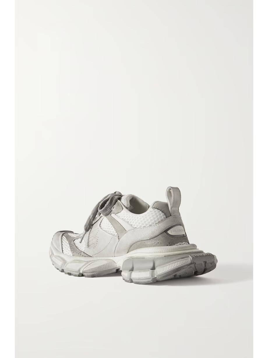 3XL suede and mesh sneakers 3XL suede and mesh sneakers