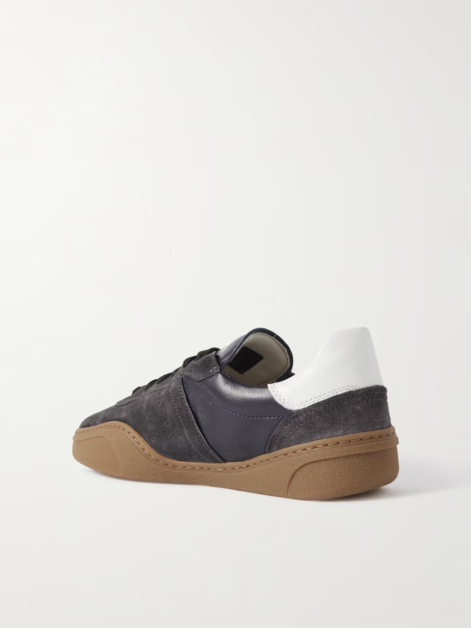 Bars leather and suede sneakers Bars leather and suede sneakers