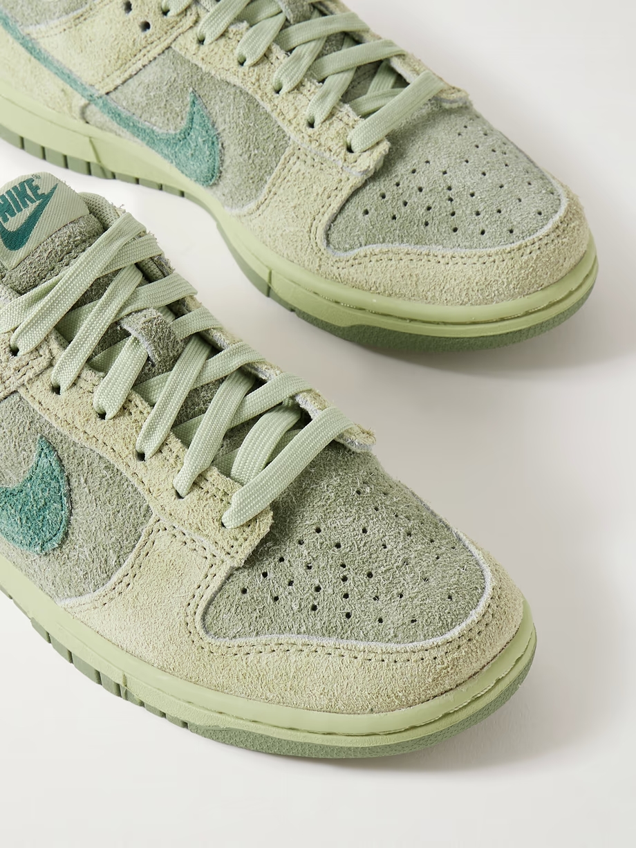 Dunk Low brushed-suede sneakers Dunk Low brushed-suede sneakers
