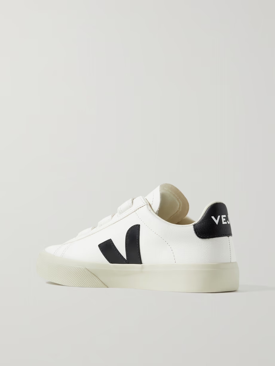Recife rubber-trimmed leather sneakers Recife rubber-trimmed leather sneakers