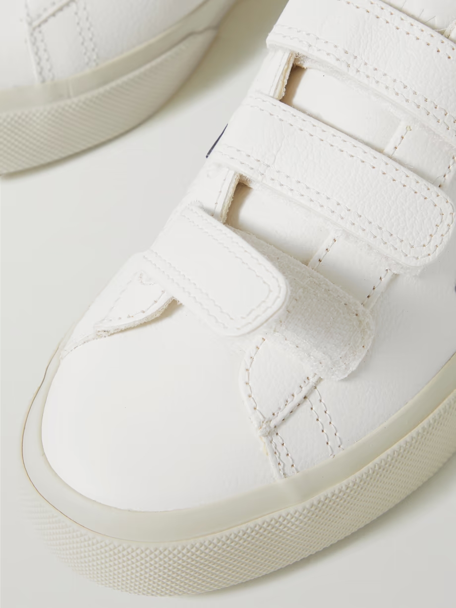 Recife rubber-trimmed leather sneakers Recife rubber-trimmed leather sneakers