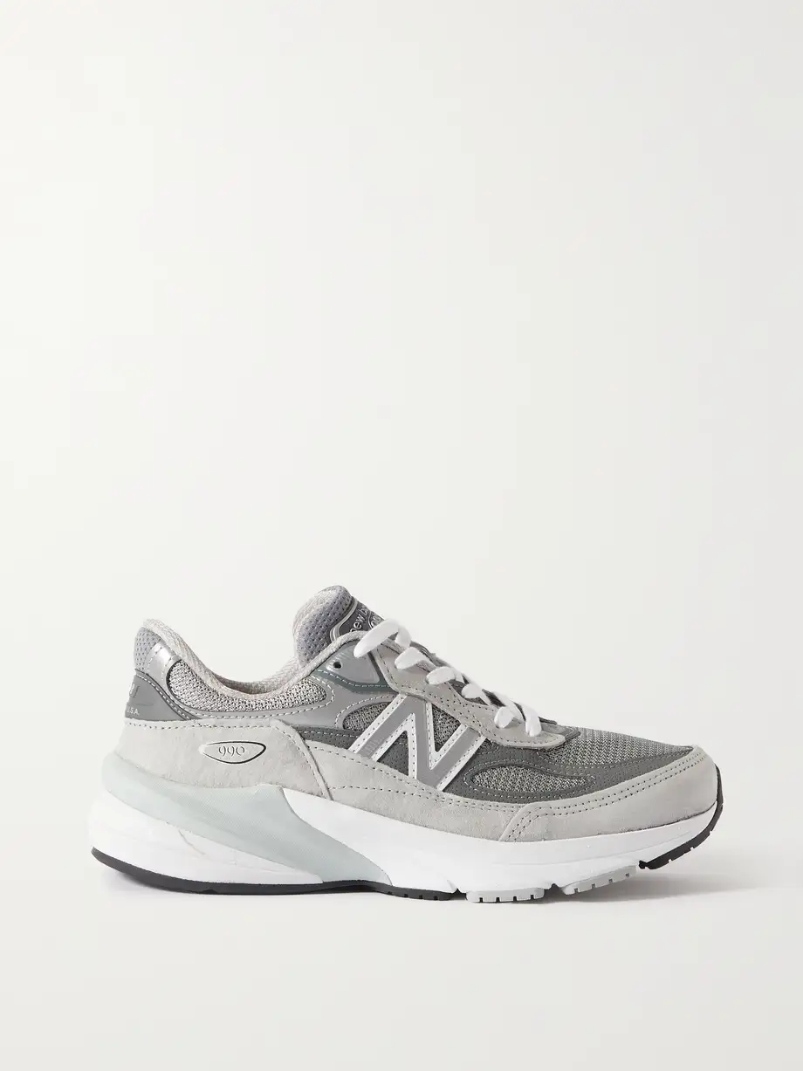 Made in USA 990V6 suede, leather and mesh sneakers Made in USA 990V6 suede, leather and mesh sneakers