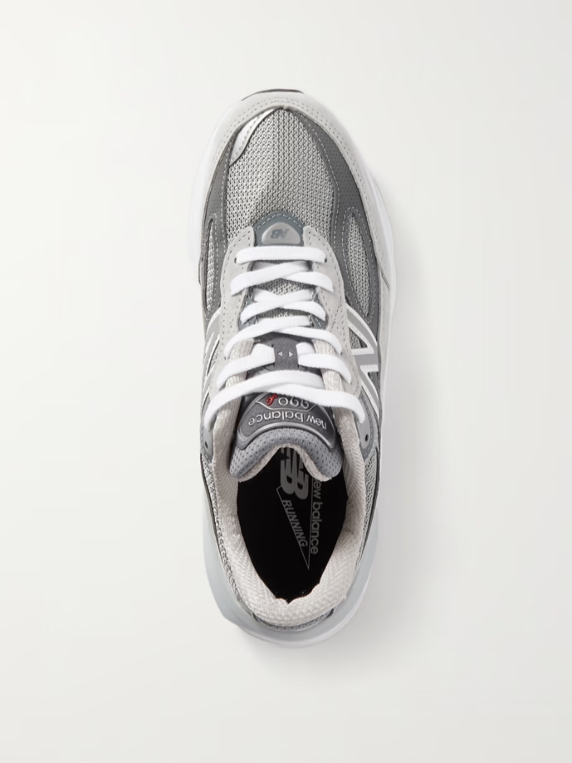 Made in USA 990V6 suede, leather and mesh sneakers Made in USA 990V6 suede, leather and mesh sneakers