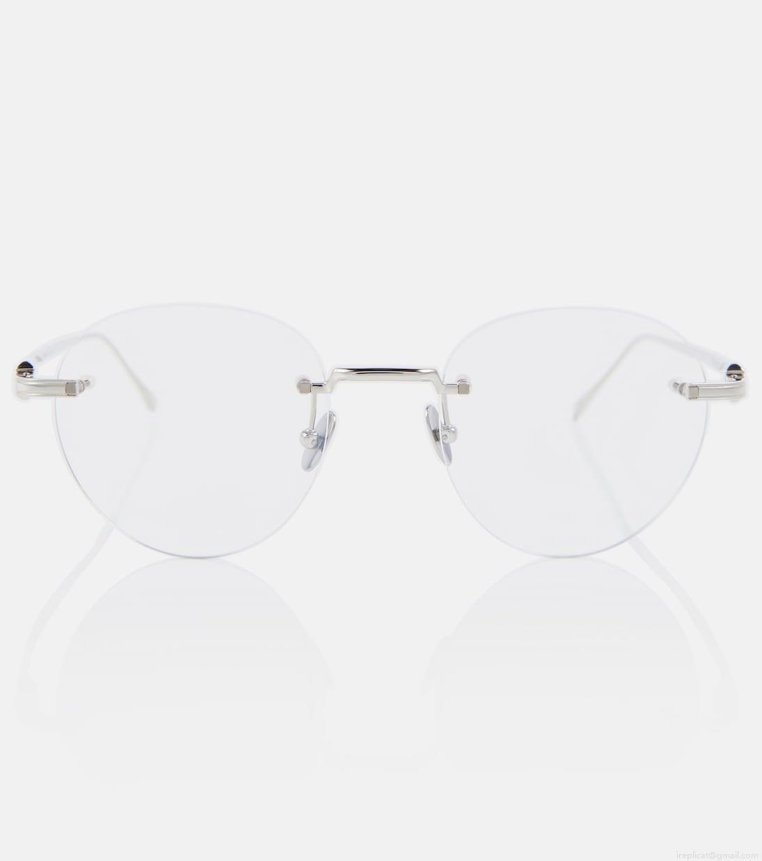 Cartier Eyewear CollectionPasha de Cartier round glasses Cartier Eyewear CollectionPasha de Cartier round glasses