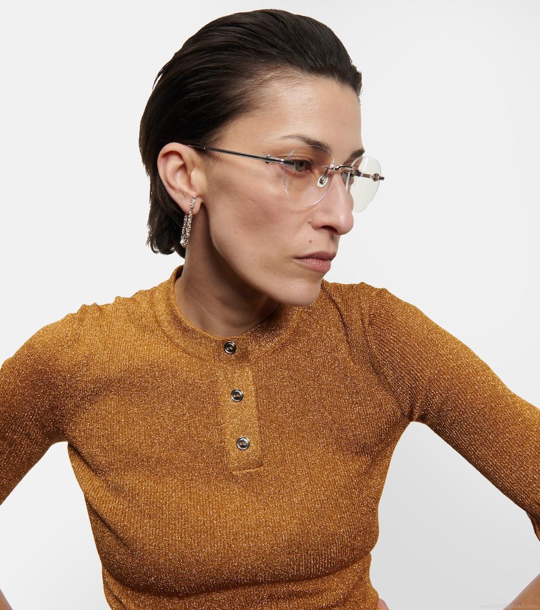 Cartier Eyewear CollectionPasha de Cartier round glasses Cartier Eyewear CollectionPasha de Cartier round glasses