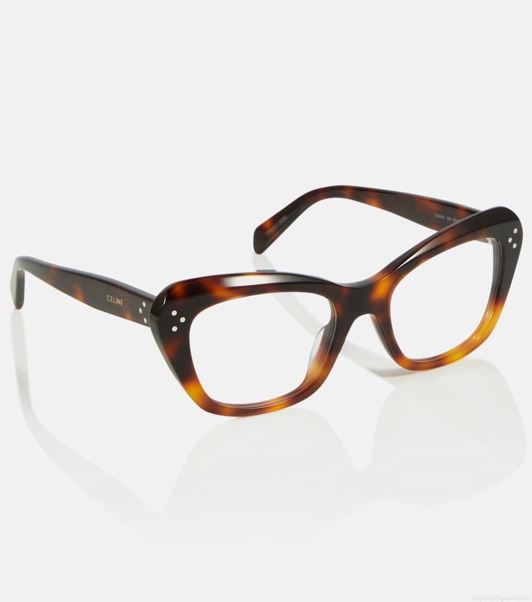 Celine EyewearSquare acetate glasses Celine EyewearSquare acetate glasses