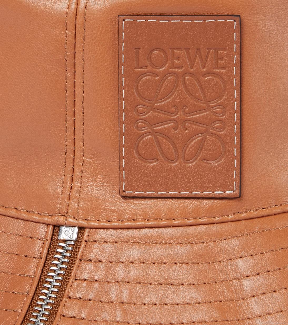 LoeweAnagram leather bucket hat LoeweAnagram leather bucket hat