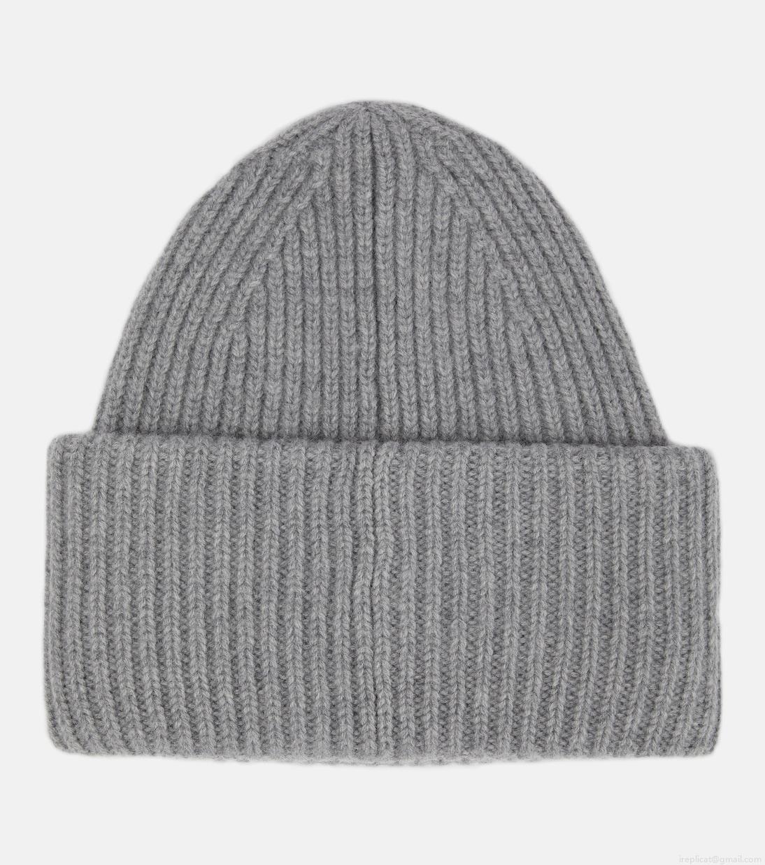 Acne StudiosPansy ribbed-knit beanie Acne StudiosPansy ribbed-knit beanie