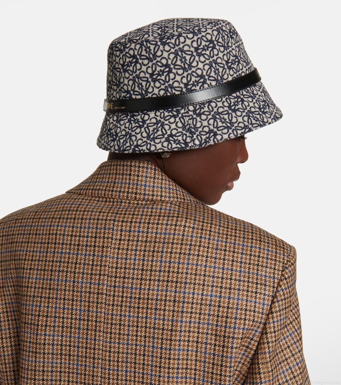 LoeweAnagram cotton bucket hat LoeweAnagram cotton bucket hat