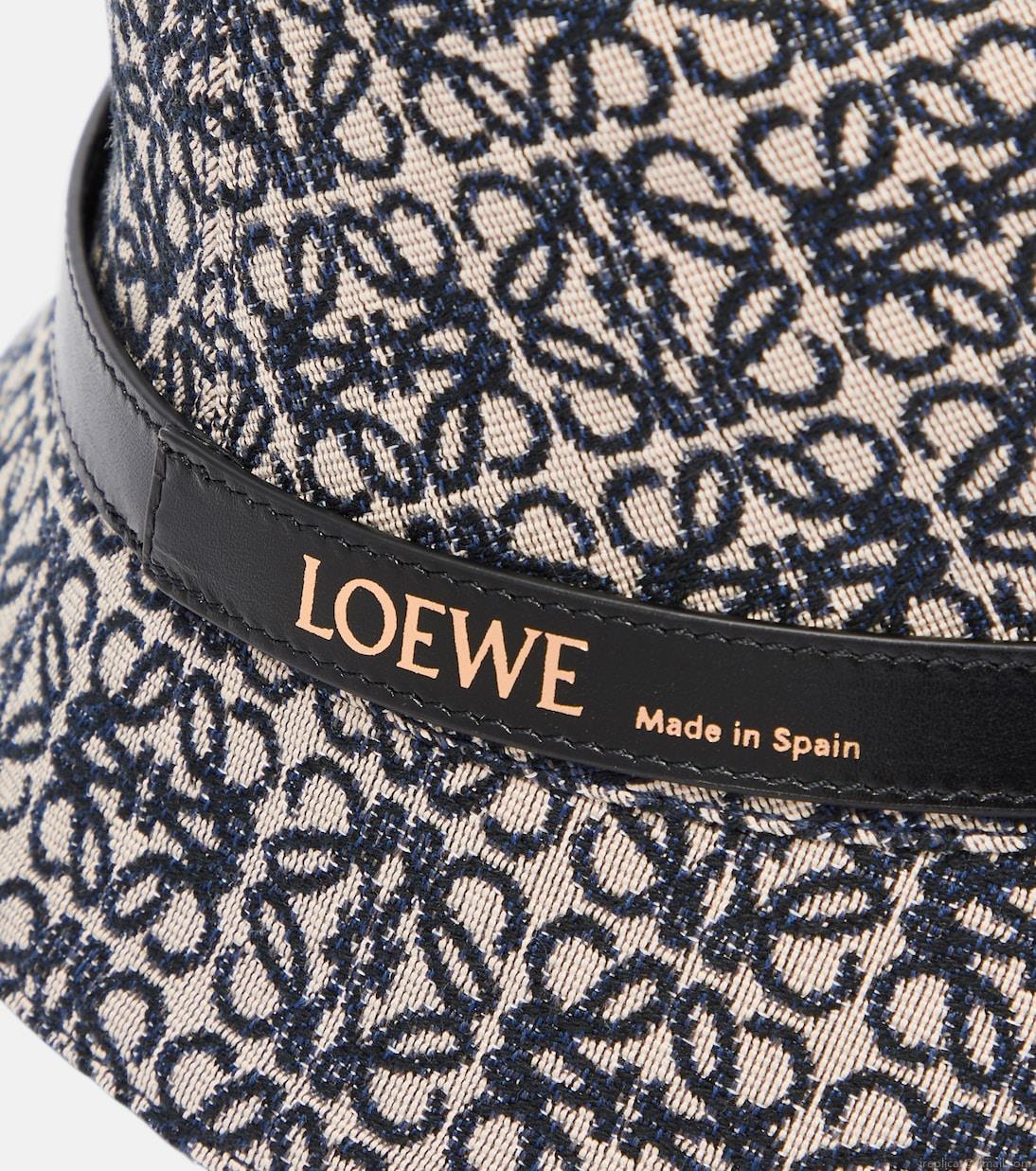 LoeweAnagram cotton bucket hat LoeweAnagram cotton bucket hat