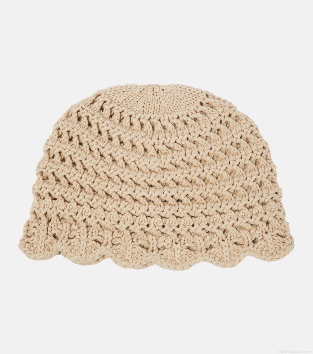 Loro PianaCrochet cotton beanie Loro PianaCrochet cotton beanie