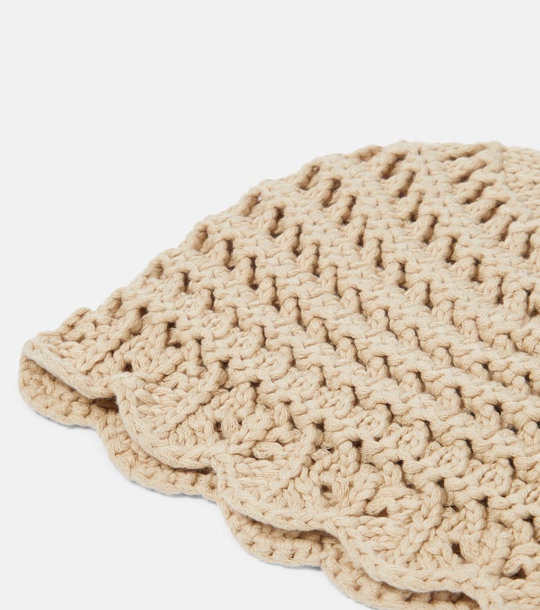 Loro PianaCrochet cotton beanie Loro PianaCrochet cotton beanie