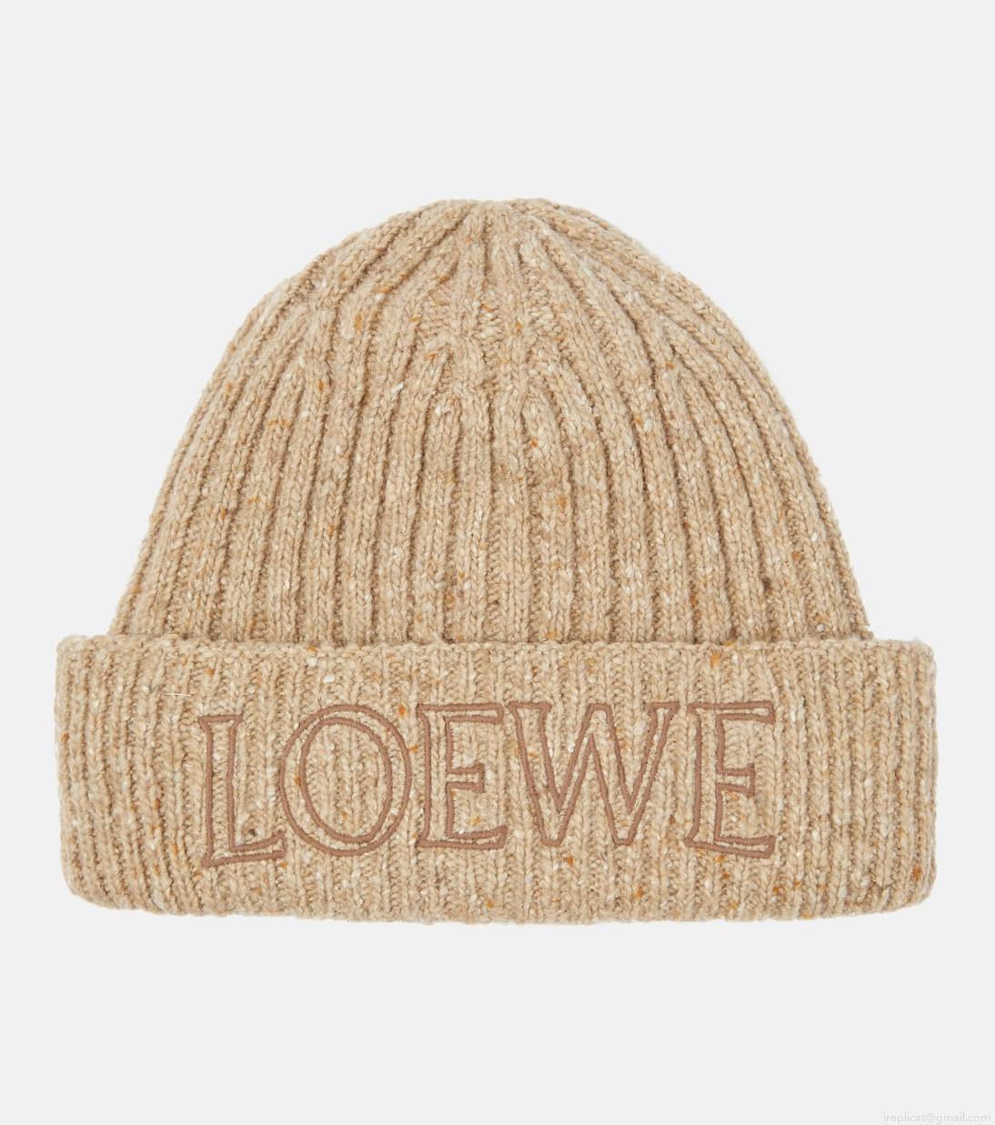 LoeweLogo embroidered beanie LoeweLogo embroidered beanie