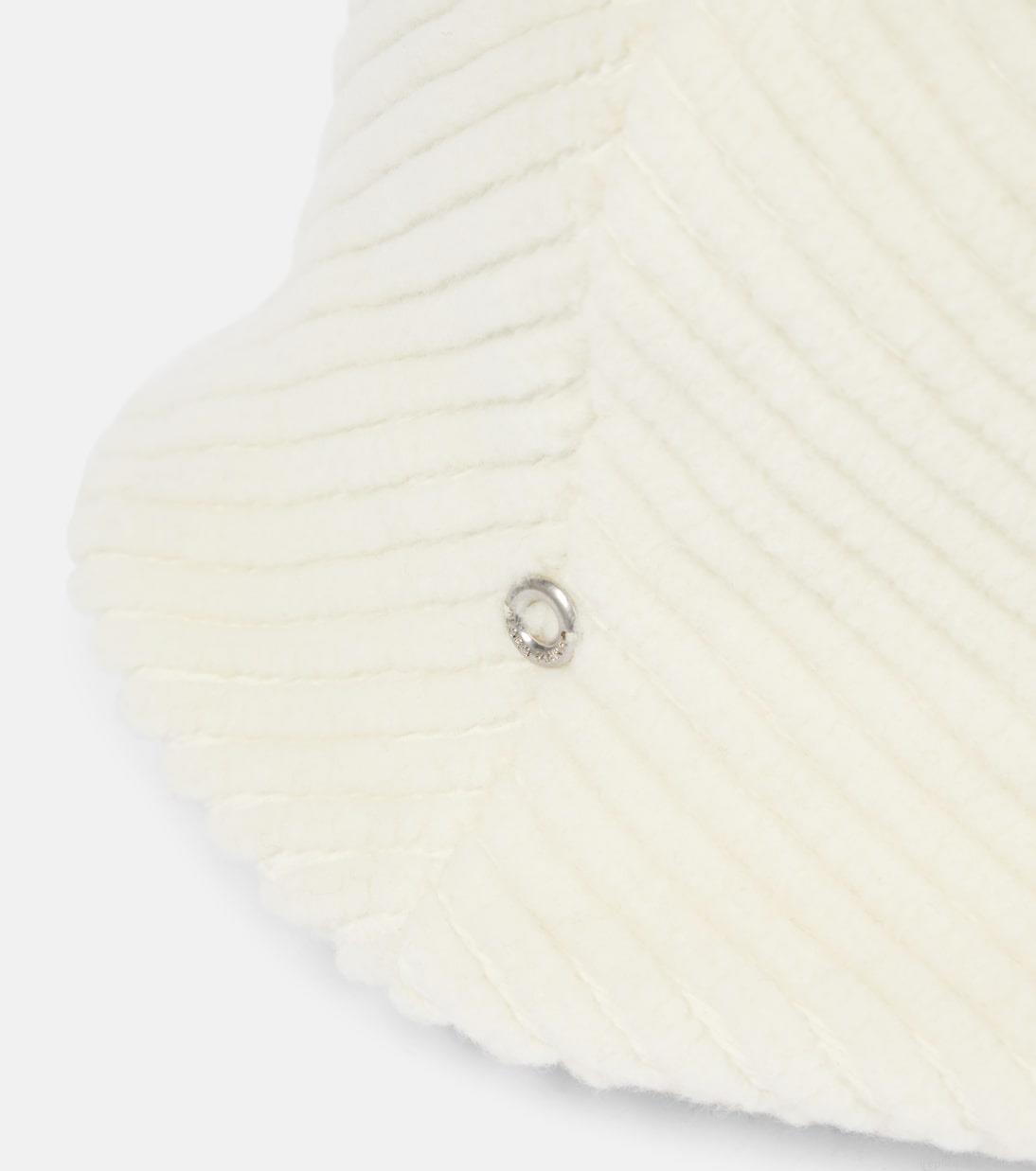 Loro PianaWool and cotton bucket hat