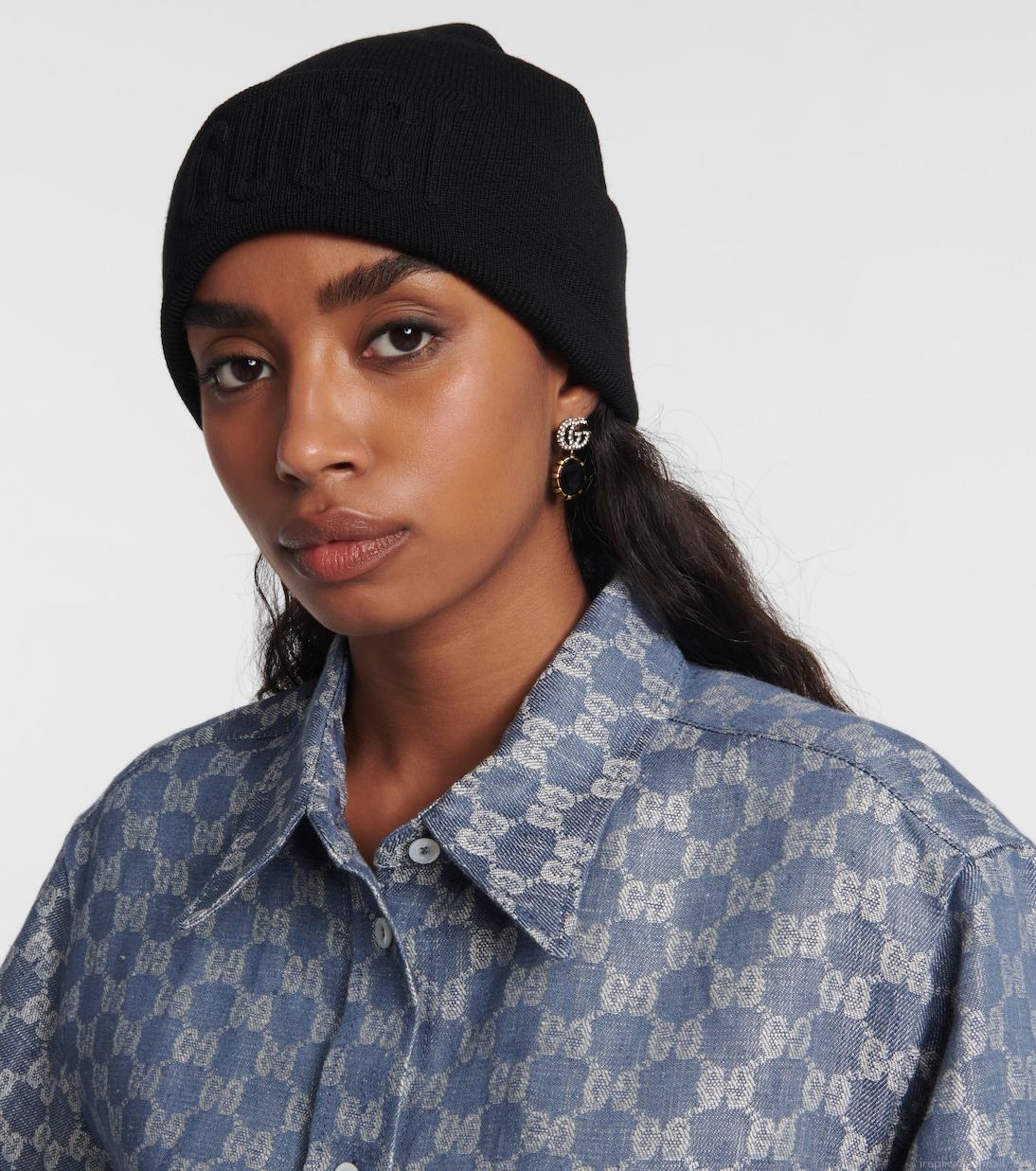 GucciLogo wool beanie GucciLogo wool beanie