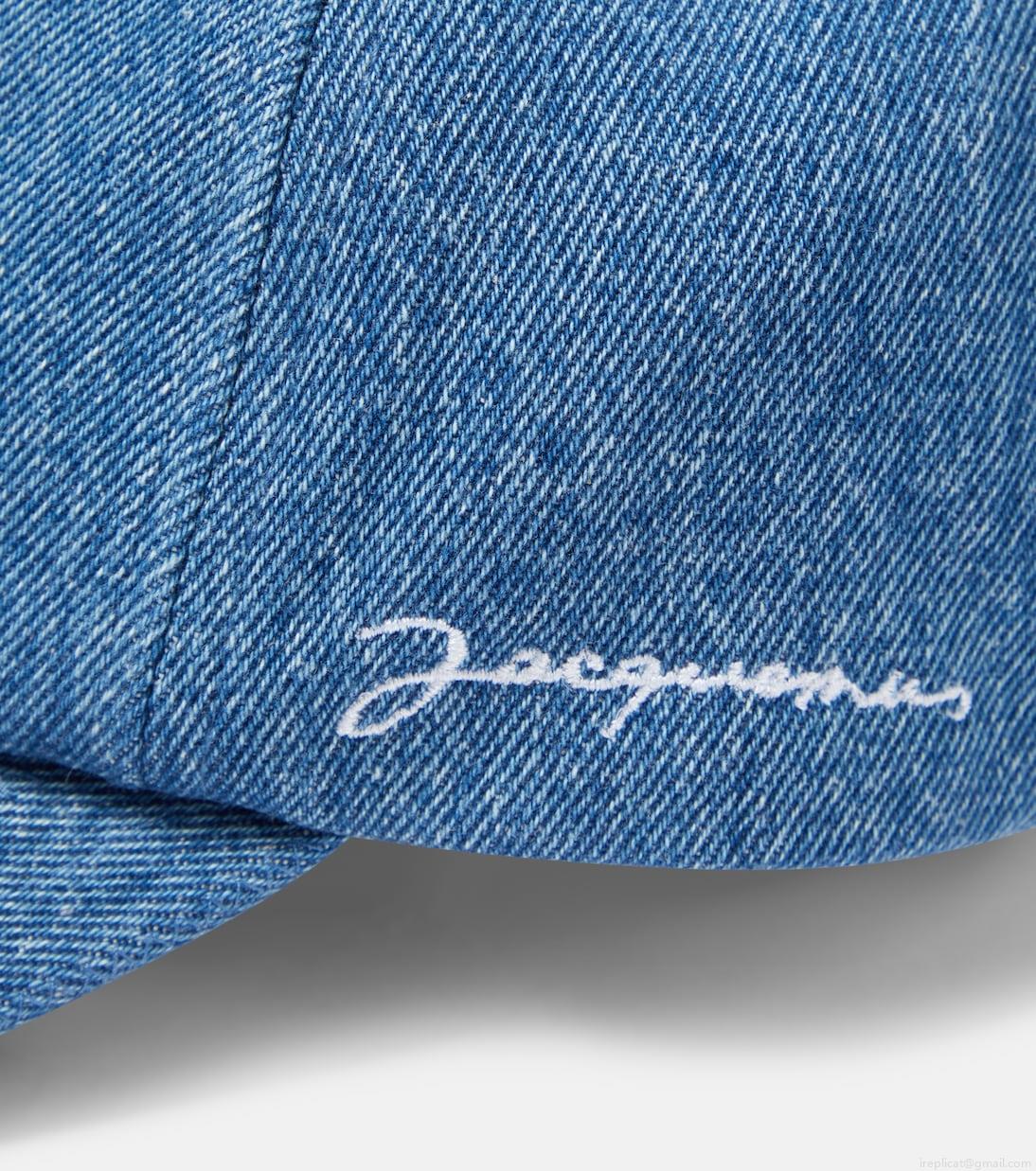 JacquemusDenim baseball cap