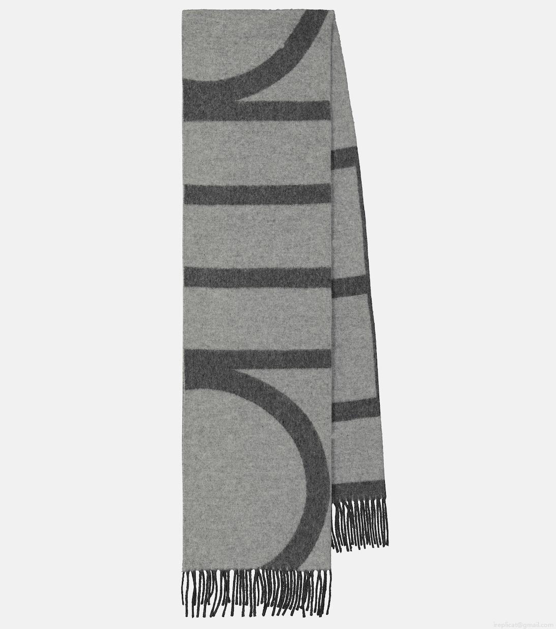 TotemeStriped wool scarf TotemeStriped wool scarf