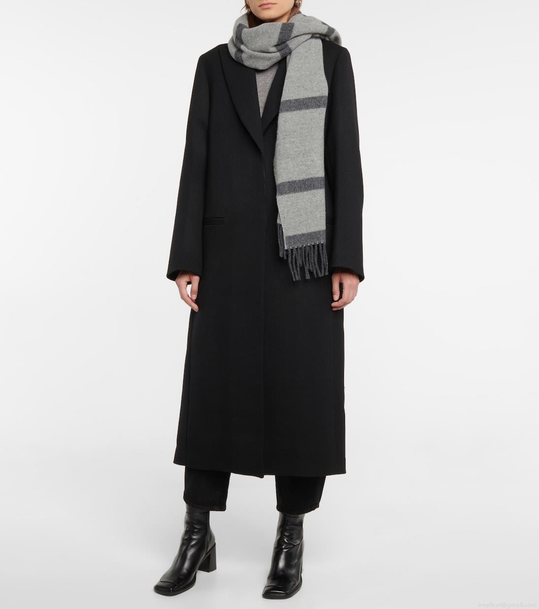 TotemeStriped wool scarf TotemeStriped wool scarf