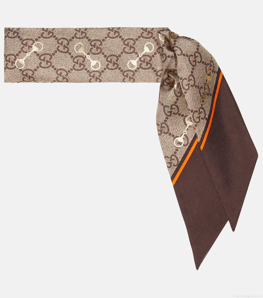 GucciGG silk scarf GucciGG silk scarf