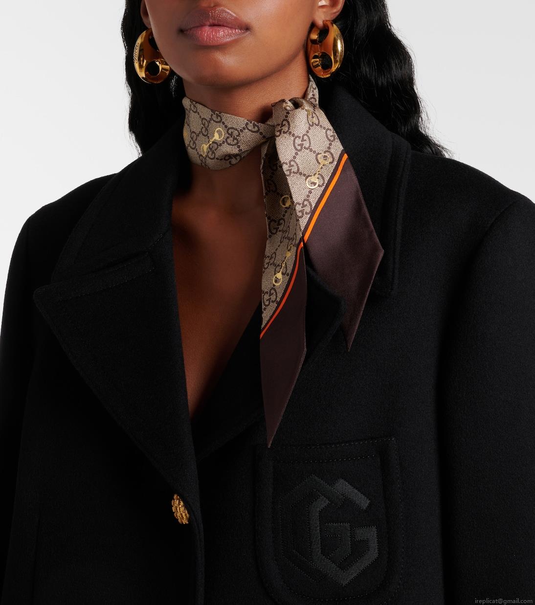 GucciGG silk scarf GucciGG silk scarf