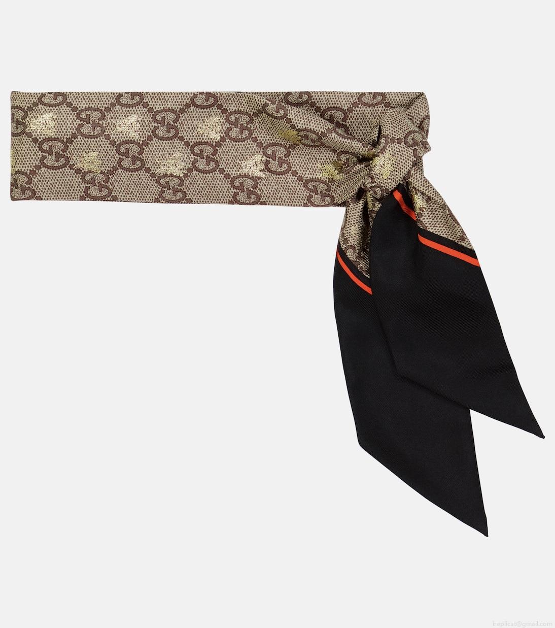 GucciGG jacquard silk scarf GucciGG jacquard silk scarf