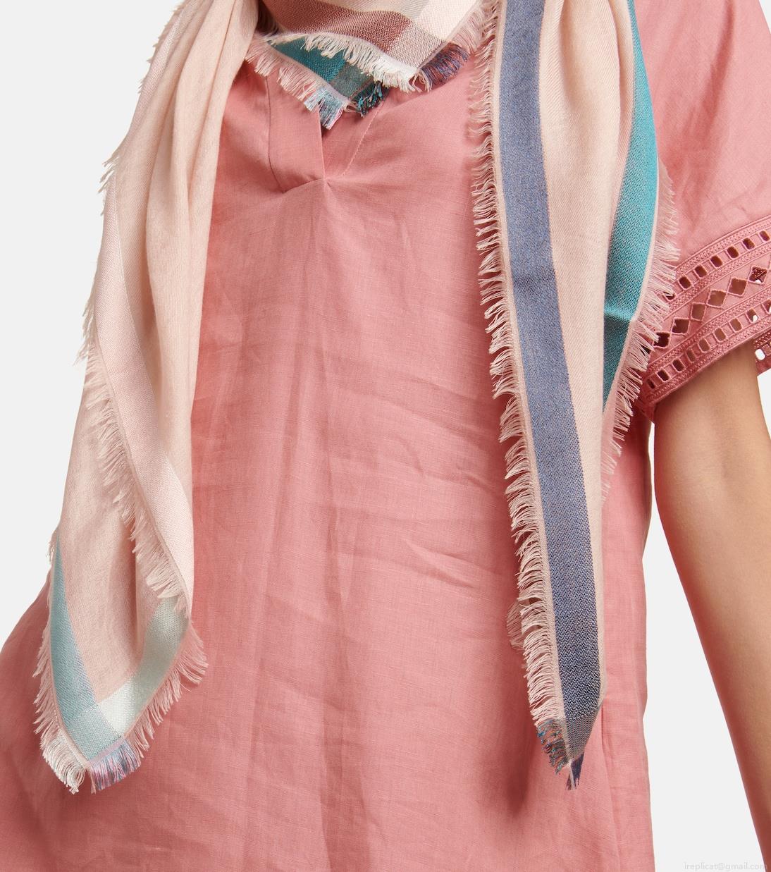 Loro PianaSoffio Rainbow cashmere and silk scarf Loro PianaSoffio Rainbow cashmere and silk scarf