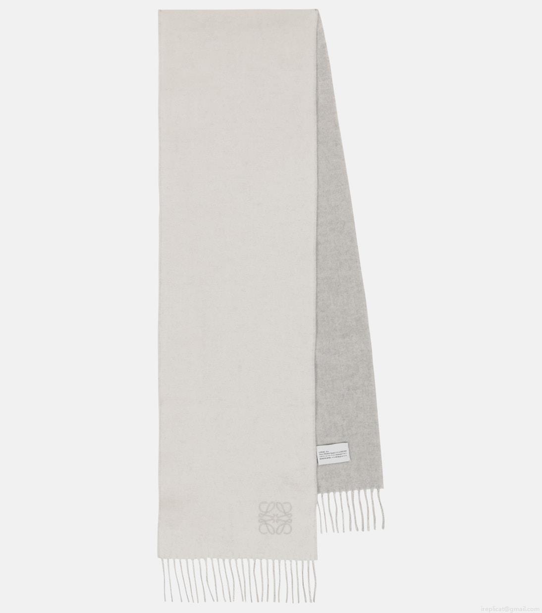 LoeweWool and cashmere scarf LoeweWool and cashmere scarf