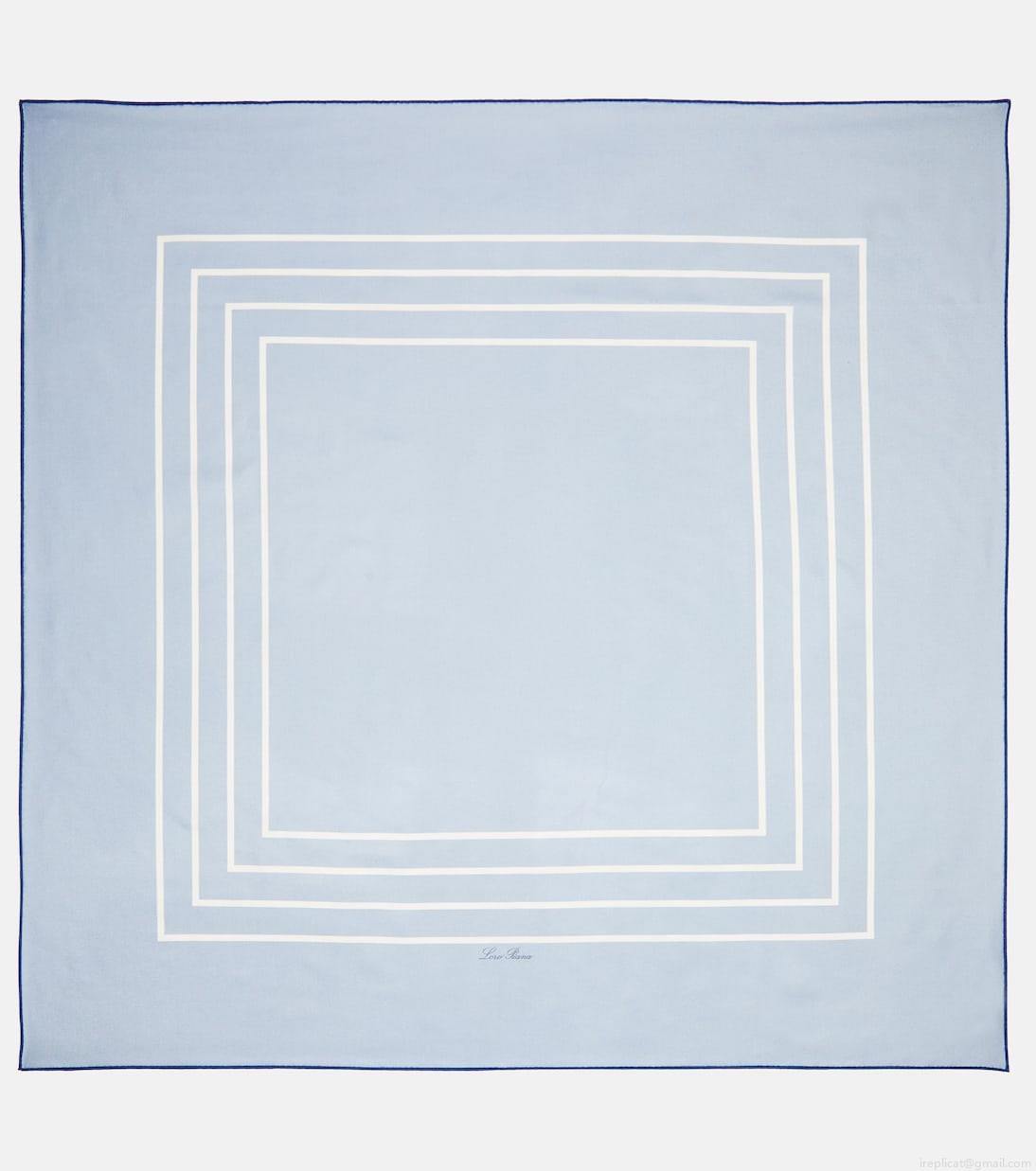 Loro PianaPrinted silk scarf Loro PianaPrinted silk scarf