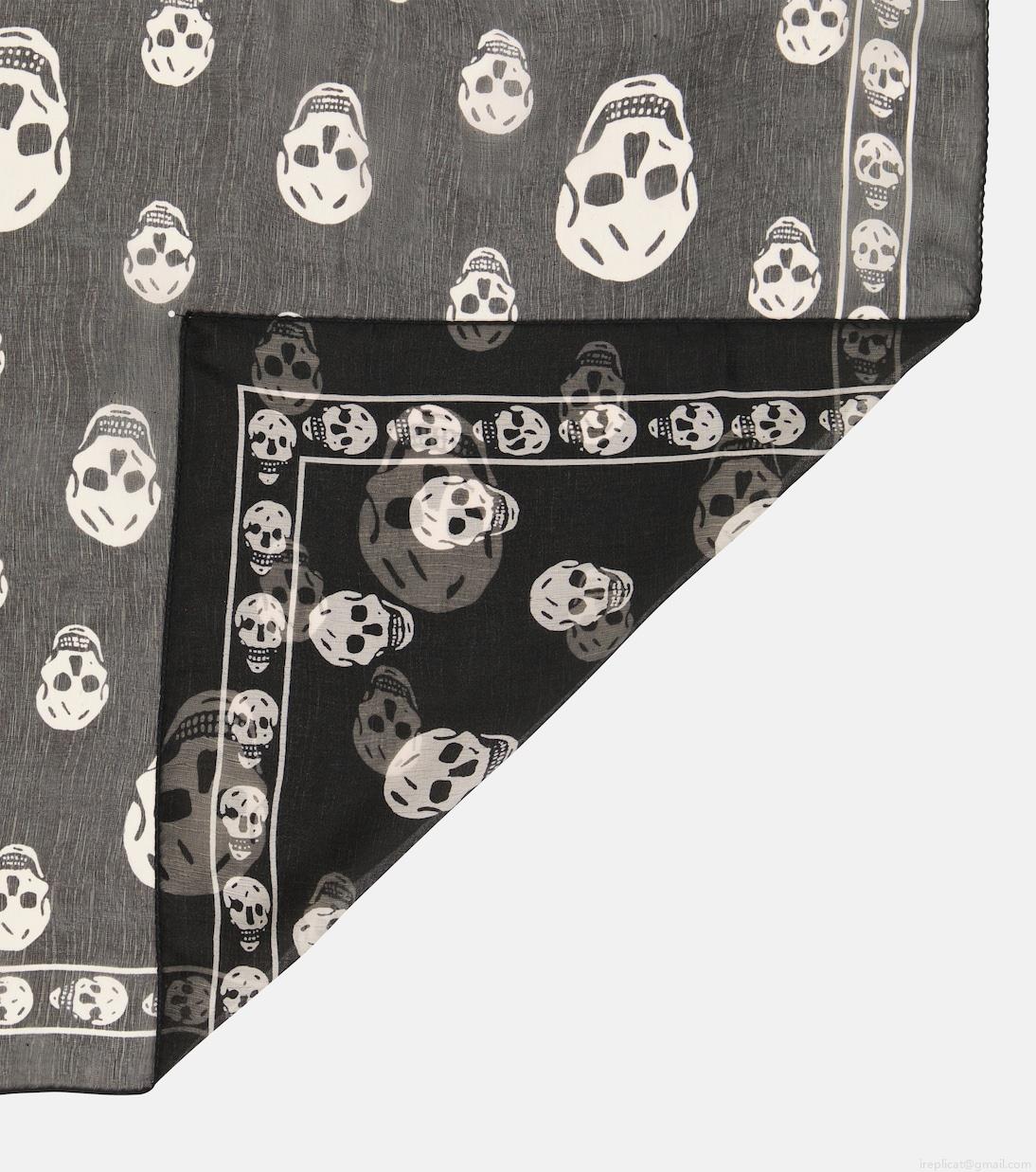 Alexander McQueenPrinted silk scarf